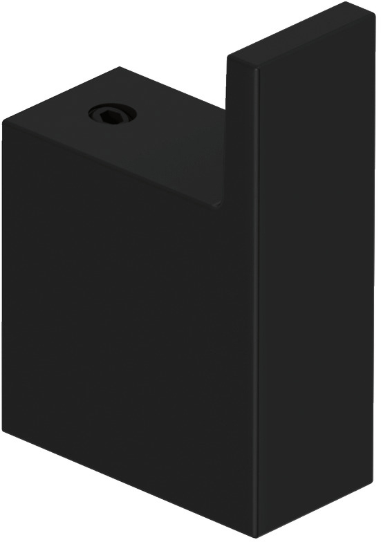 Крючок Kludi Vela C 3198439 матовый черный на шурупах 2194₽