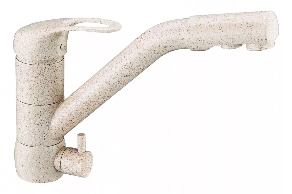 

Смеситель Zorg Clean Water ZR 400 KF-12 песочный для кухонной мойки, Бежевый