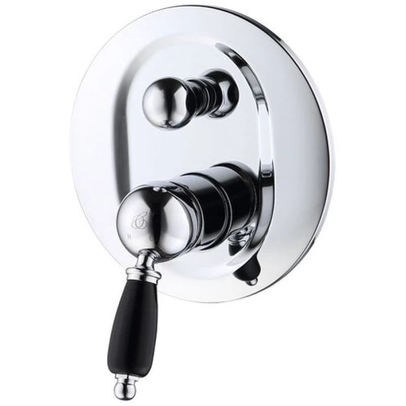 

Смеситель для душа Caprigo Adria-Uno 02B-551-crm хром, черный