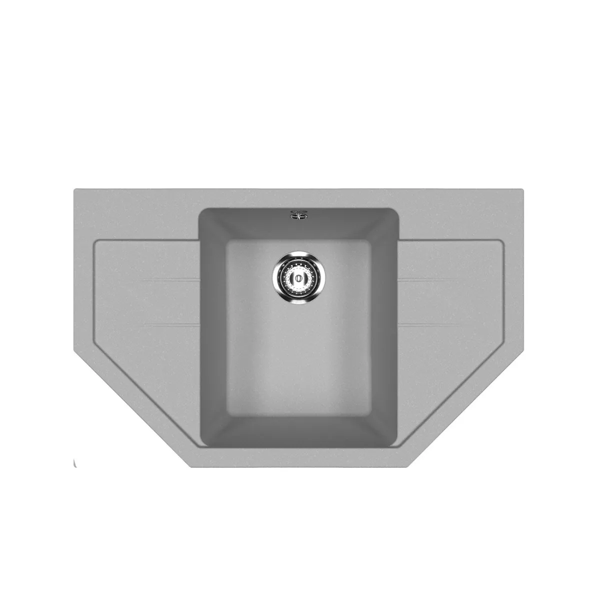 

Мойка кухонная Ulgran U-609-342, графит