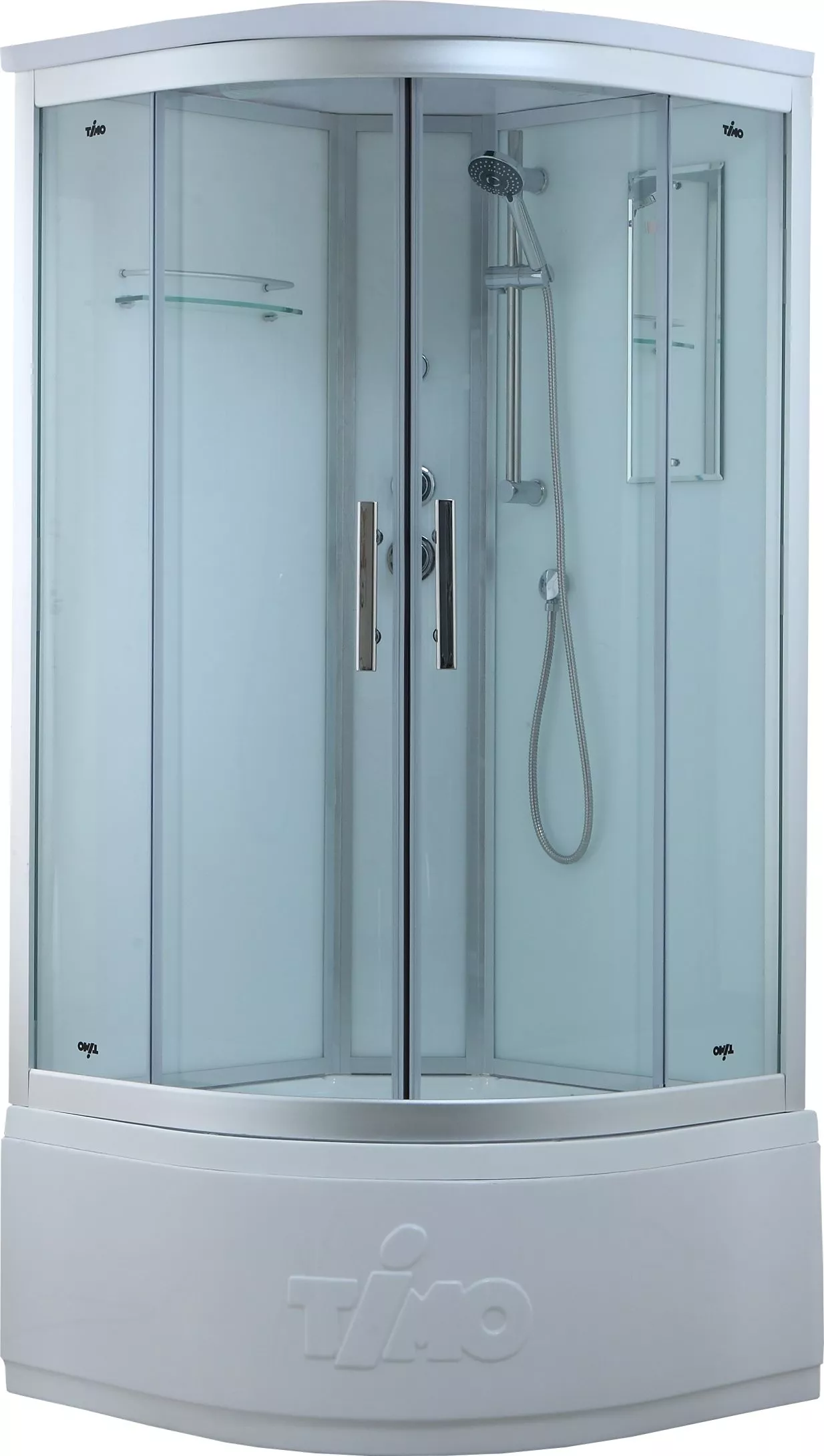 

Душевая кабина Timo Standart T-6601 S профиль серебристый матовый