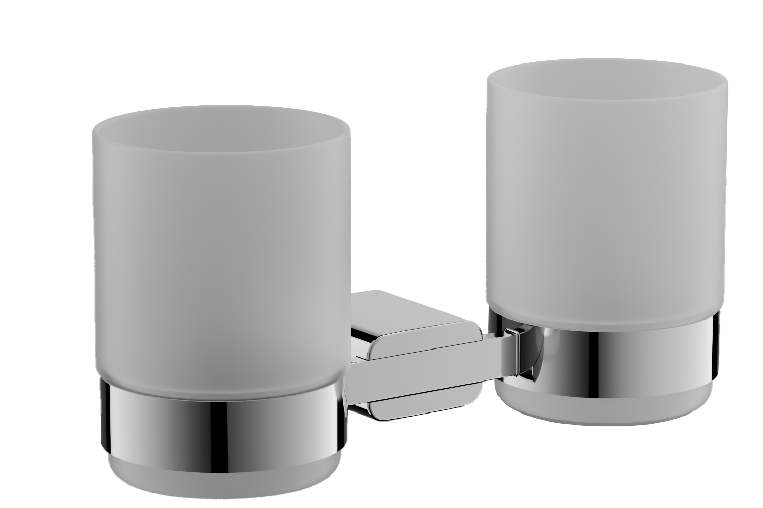 

Стакан BELZ B906 B90608 двойной, хром