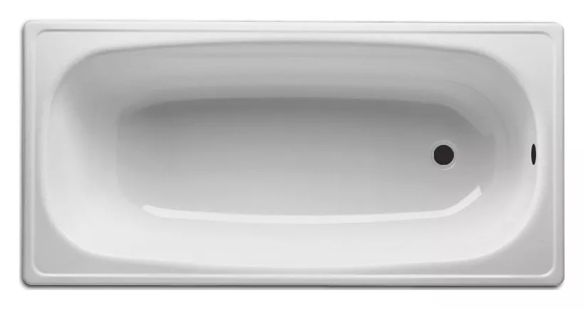 Стальная ванна BLB Europa 130x70, цвет белый