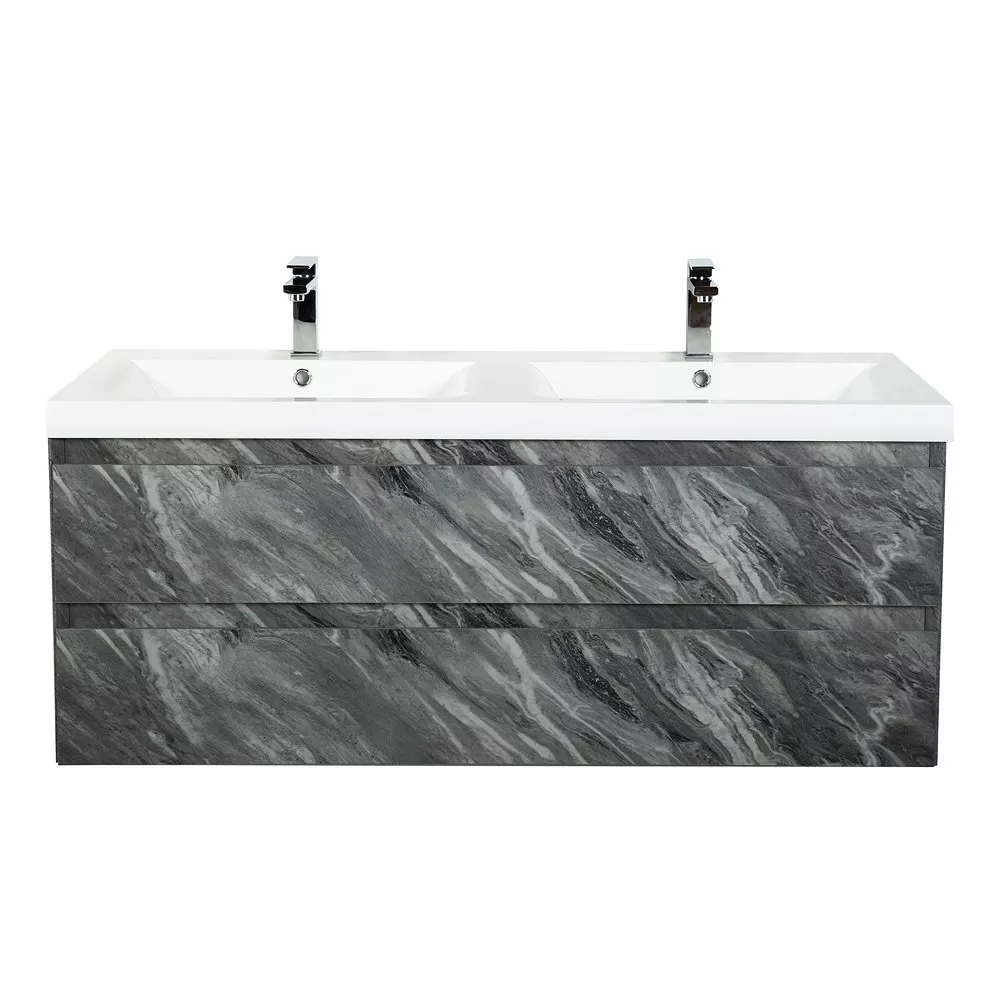 Тумба под раковину BelBagno Brava 120 серый для двоих 9793₽