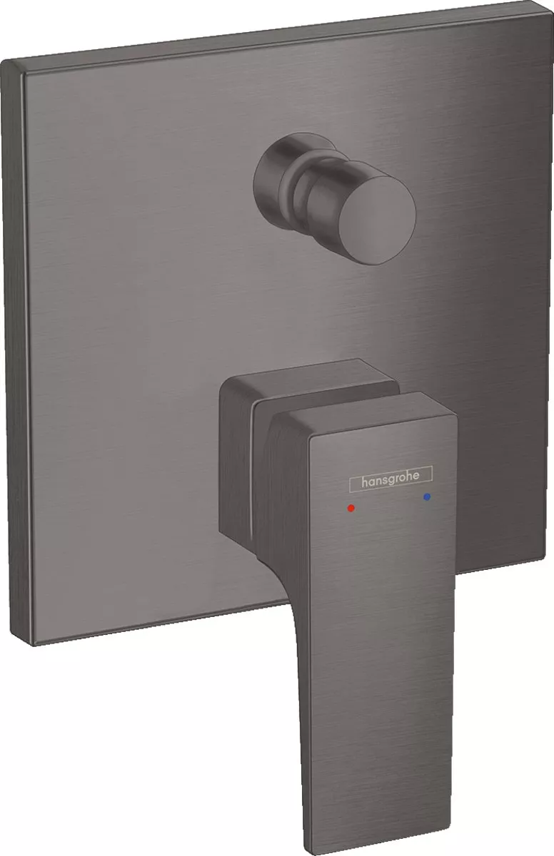 

Смеситель для ванны с душем Hansgrohe Metropol 32545340 черный хром