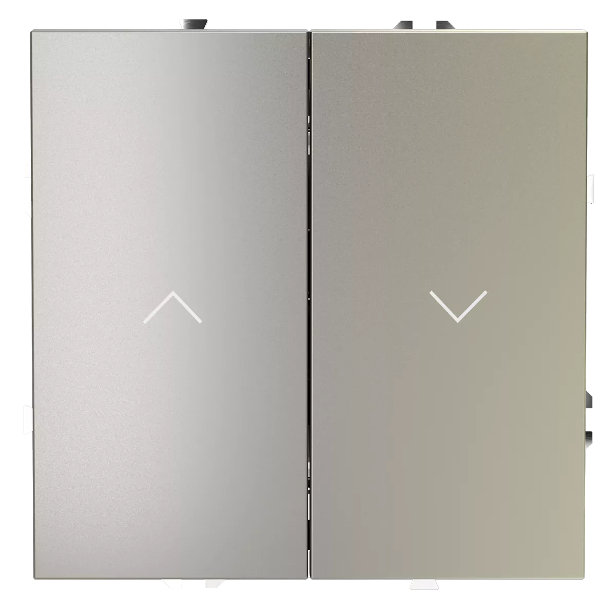 

Выключатель встраиваемый Voltum S70 для жалюзи 10А, (шелк) VLS020704