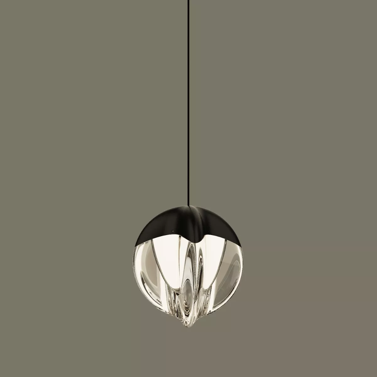 

Подвесной светильник Delight Collection MD24001033-1A black/clear