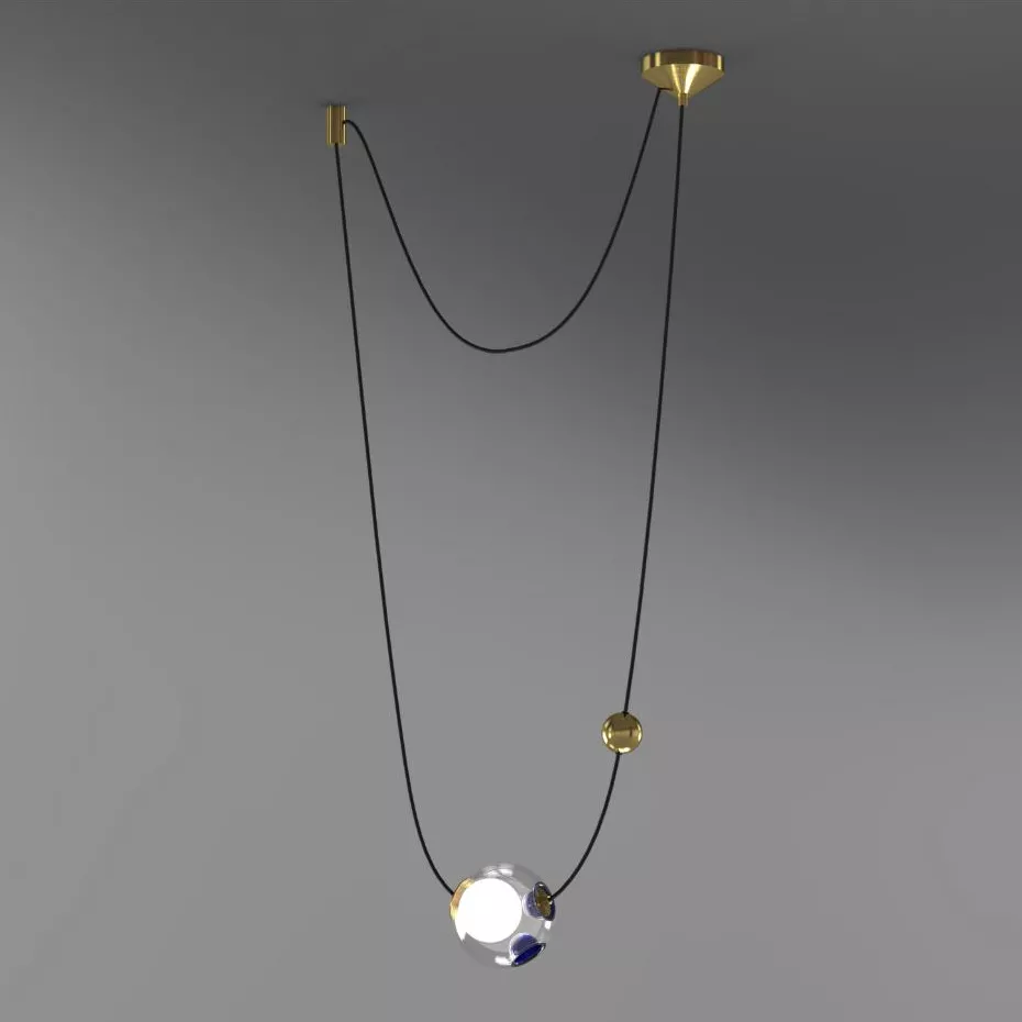 

Подвесной светильник Delight Collection 10227P/A1 gold