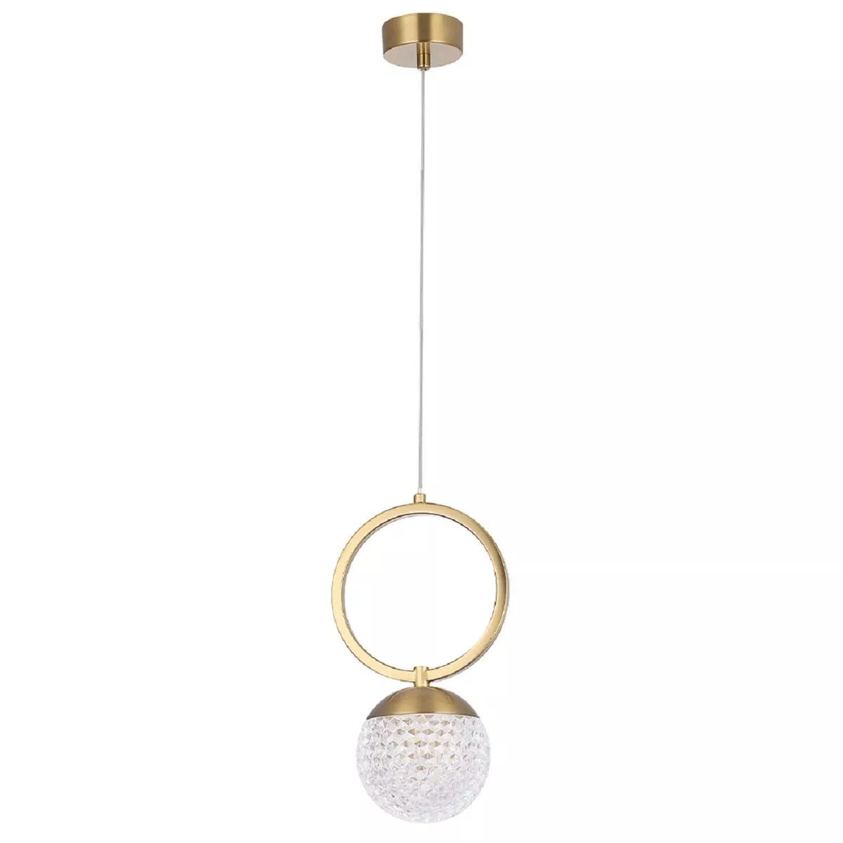 

Подвесной светильник Crystal Lux Carolina SP1 V1 BRASS