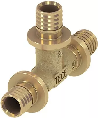 

TECE Тройник 90°, латунь 16 × 16 × 16 760016