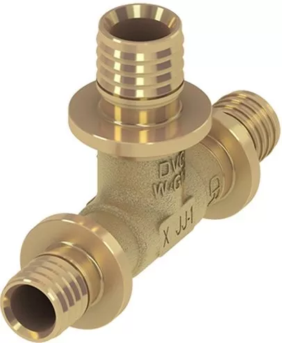 

TECE Тройник 90° редукционный, латунь 20 × 16 × 20 760509