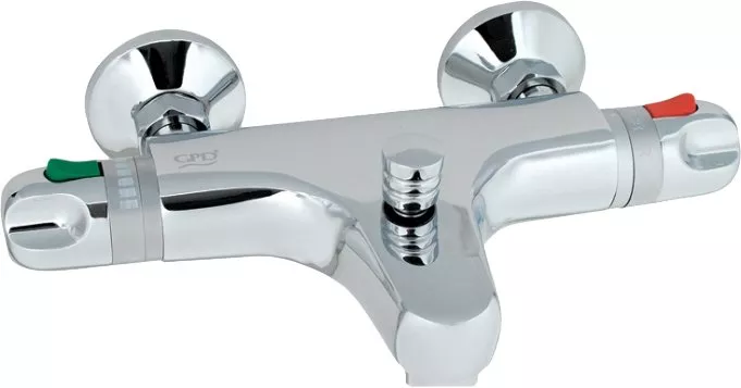 

Термостат GPD Thermostatic TBB01 для ванны с душем, Хром;серый