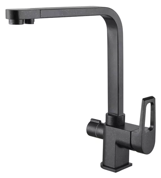 

Смеситель для кухни Zorg Clean Water ZR 334 YF-BLACK с подключением фильтра черный