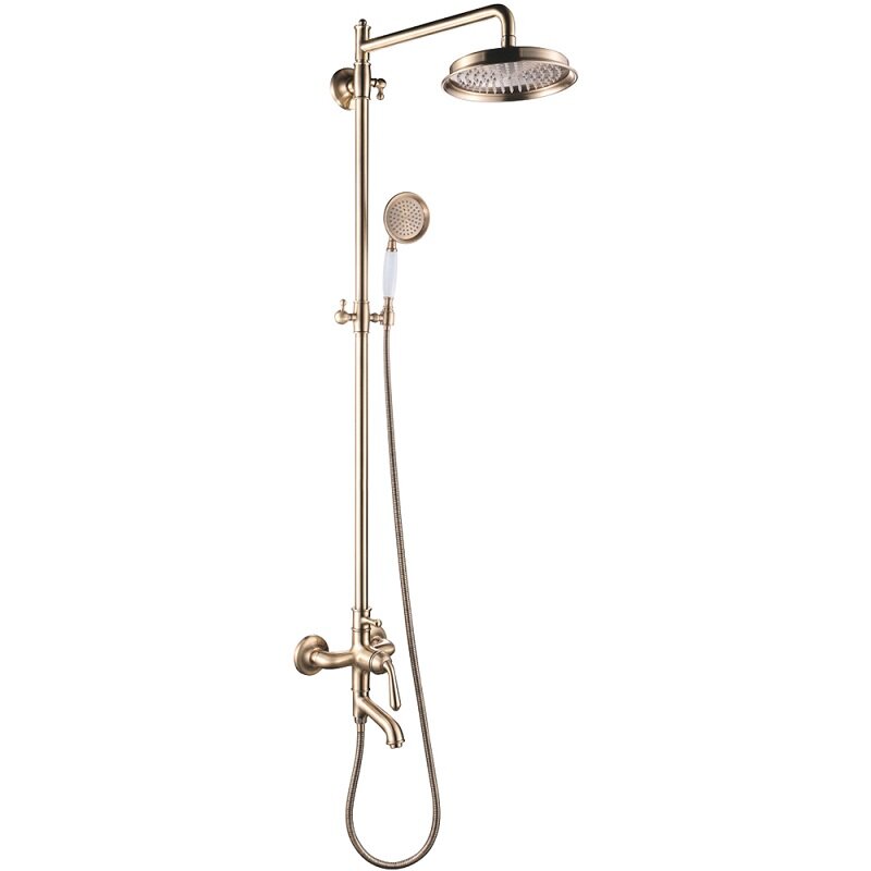 Душевая система Rose R0236Q, бронза