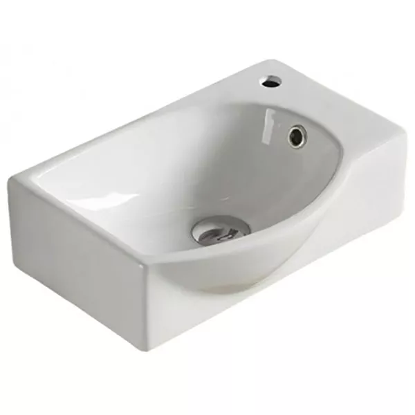 Подвесные раковины  Santehnika Room Раковина подвесная Ceramalux N белый (78404L)