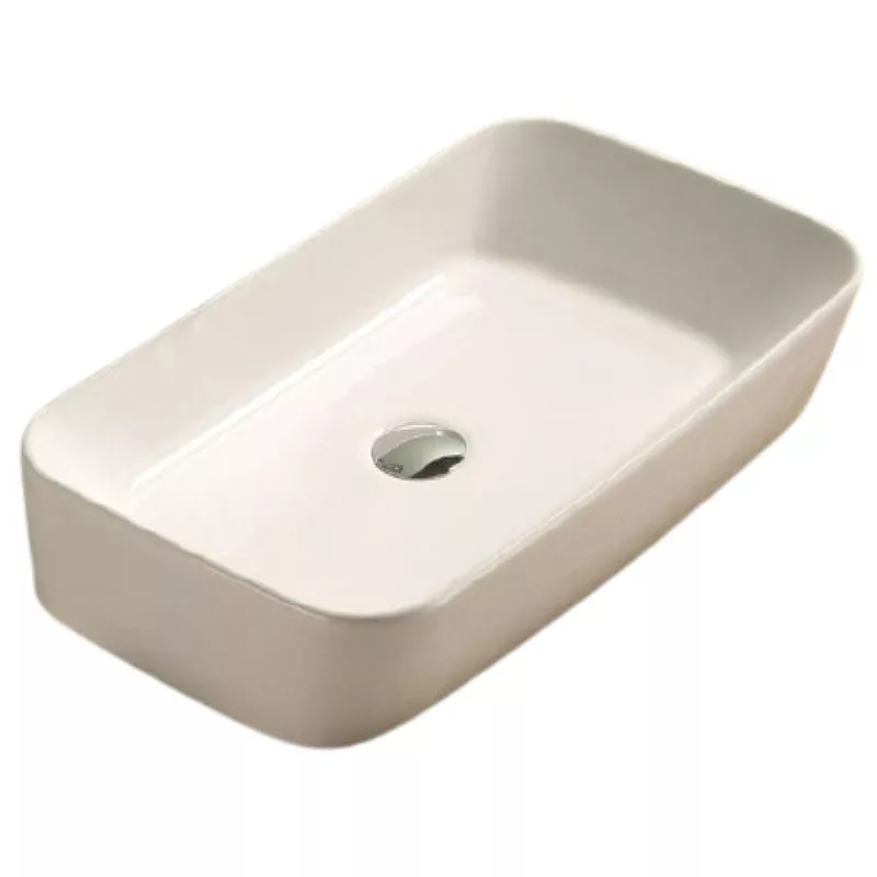 

Раковина накладная Ceramalux N 58 белый (78494)