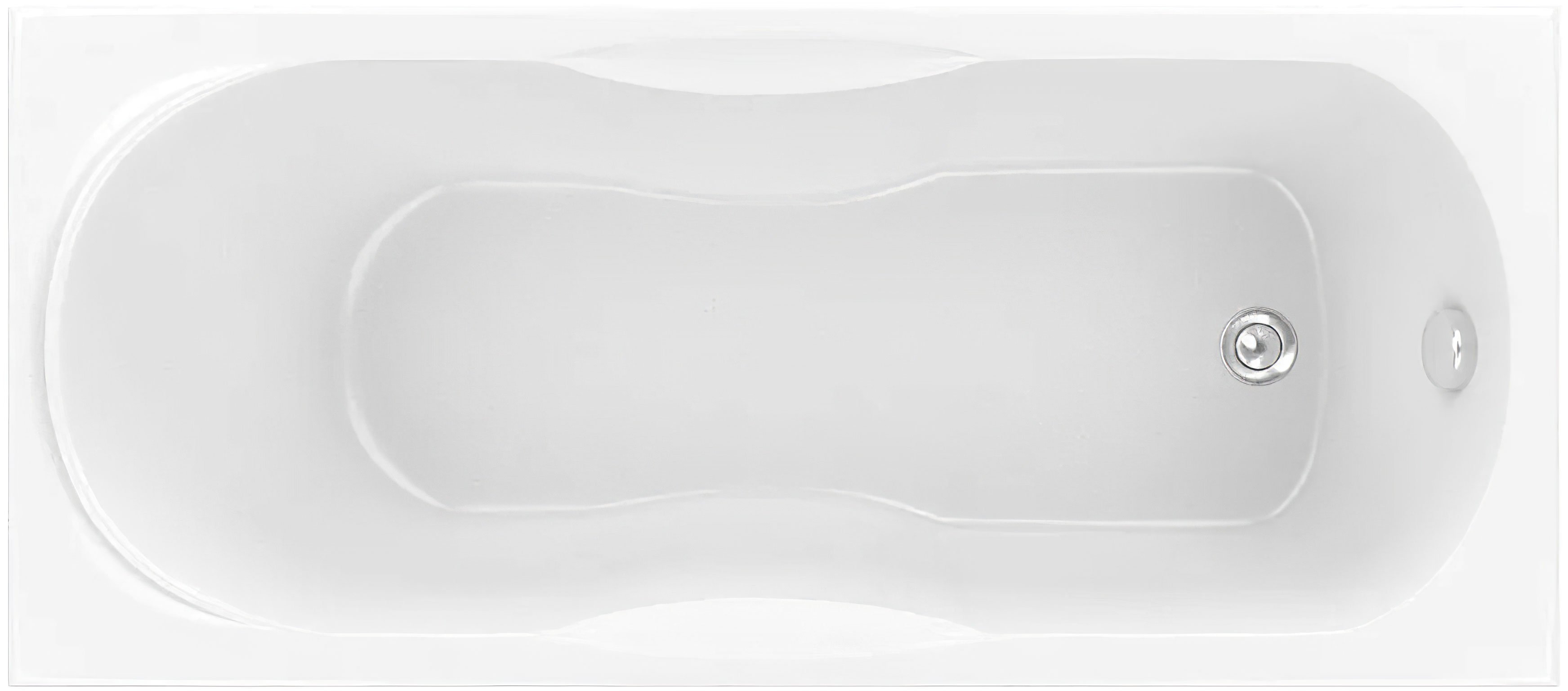 Акриловая ванна DIWO Ярославль 150x70 прямоугольная, пристенная, российская