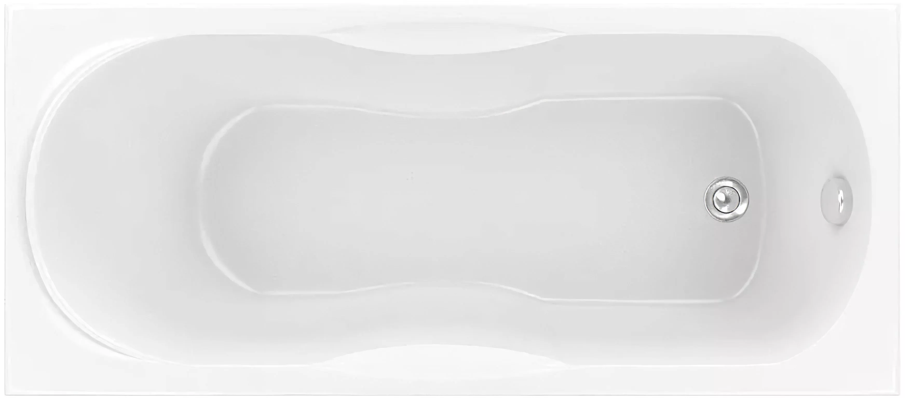 Акриловая ванна DIWO Ярославль 150x70 прямоугольная, пристенная, российская