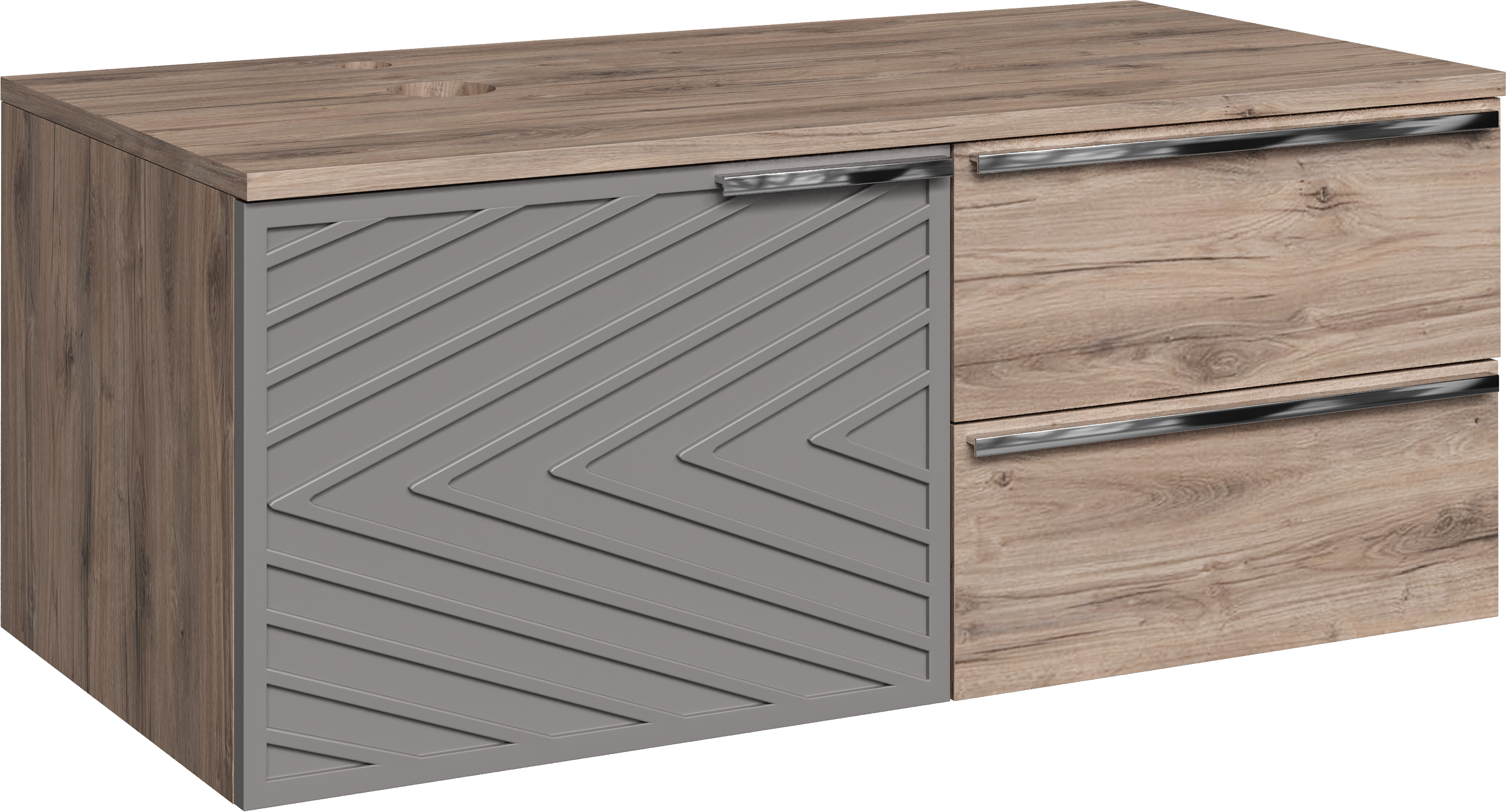 

Тумба под раковину со столешницей STWORKI Arron 100 dorado