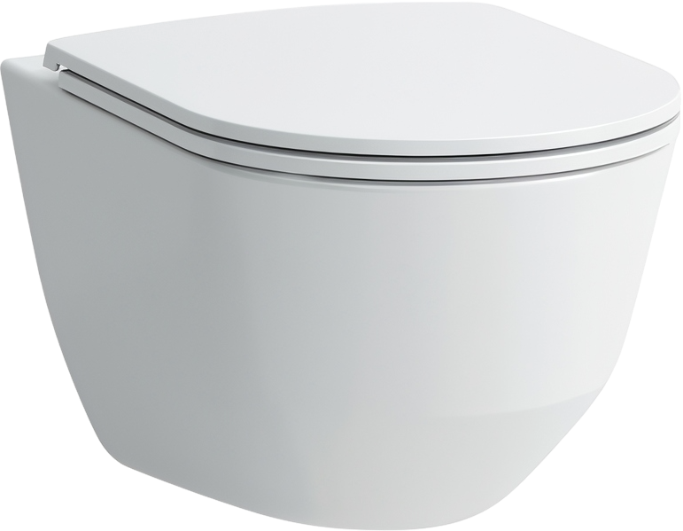 Унитаз подвесной Laufen Pro Rimless 8209660000001 с тонким сиденьем 19277₽