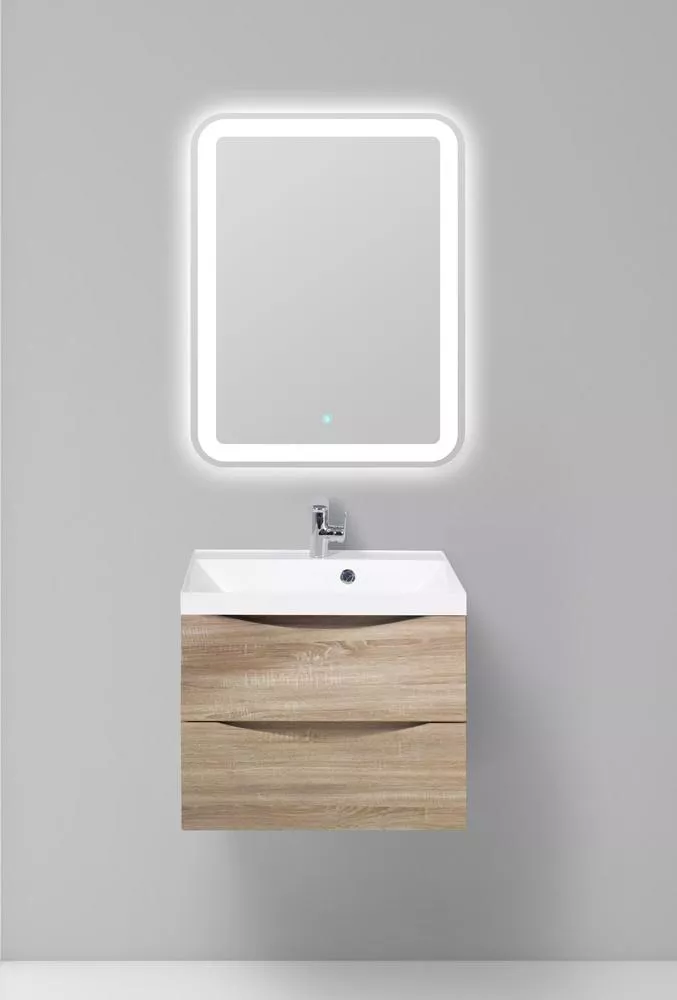 

Комплект мебели Belbagno Marino 70 светлое дерево