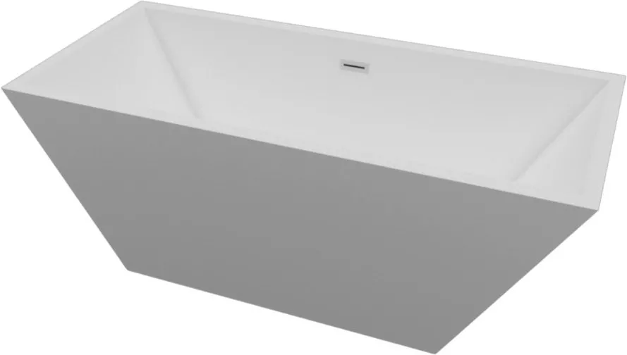

Акриловая ванна Artemis Tecla 170x74 белая матовая