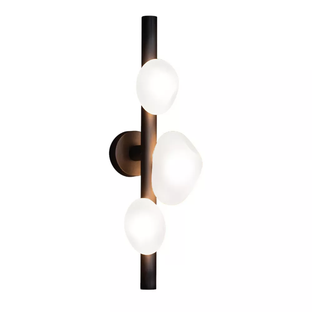 

Настенный светильник Delight Collection Matter 5055W/3 black/white