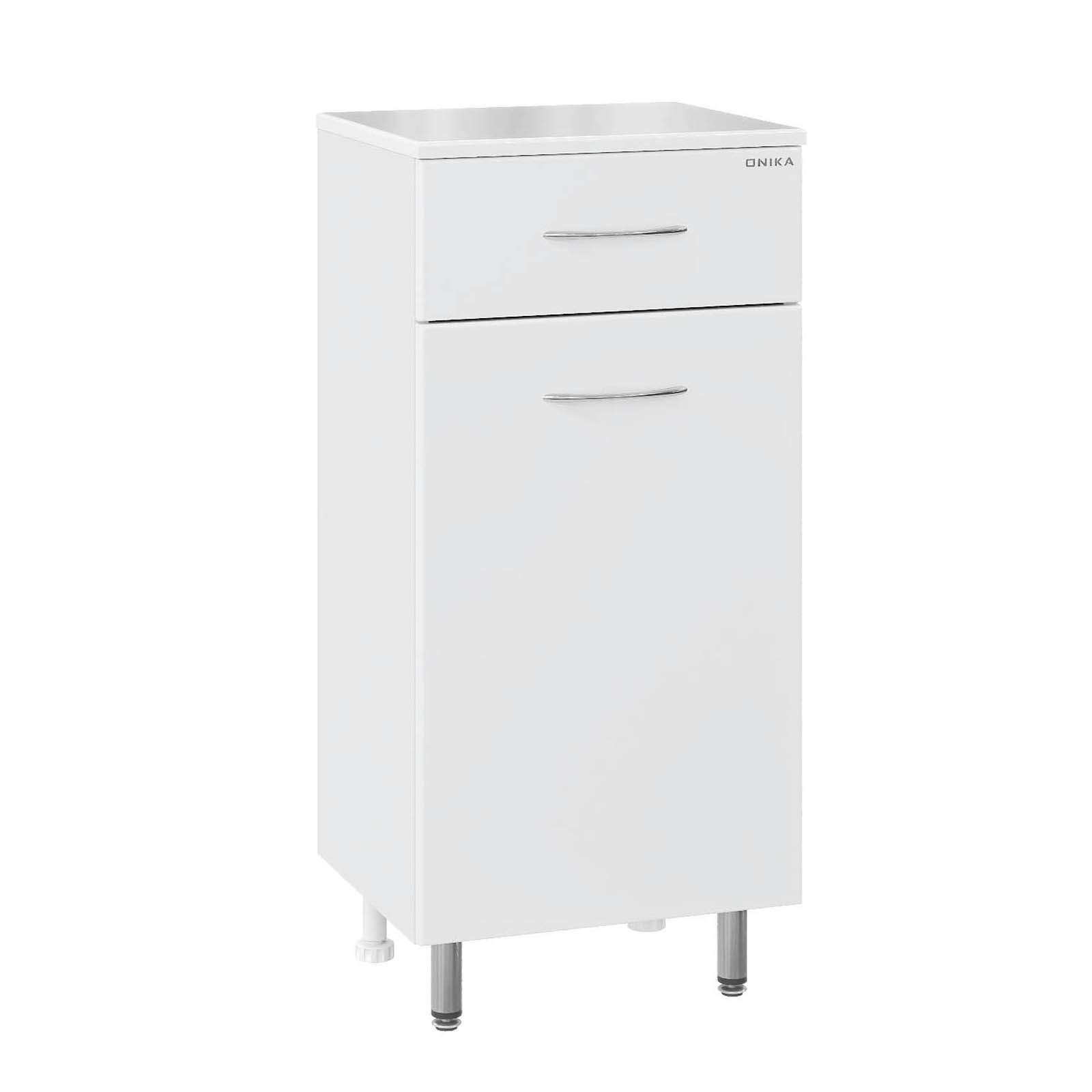 Тумба Onika Каприз 40 напольный правый белый 7990₽