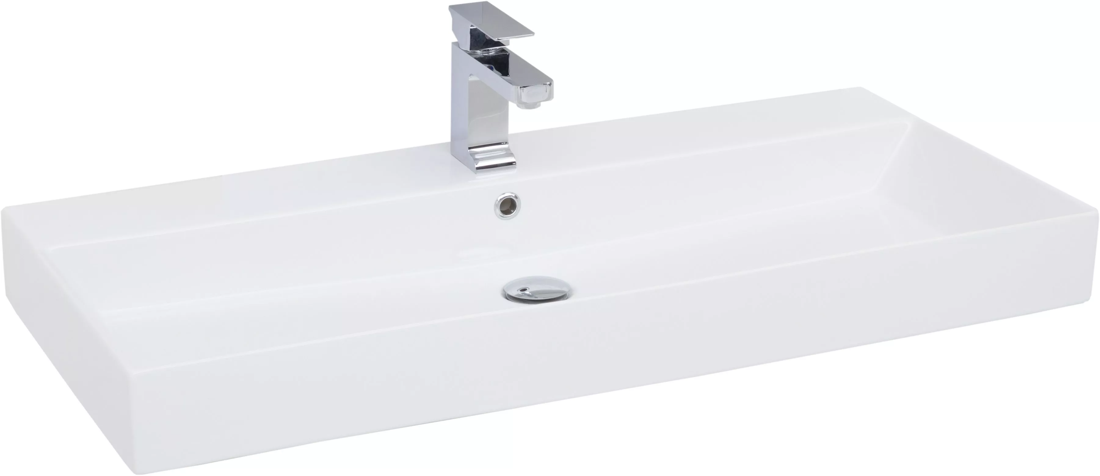 

Мебельная раковина Aquanet Sanovit Slim Synergy 100, Белый
