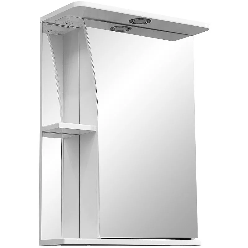 

Зеркало-шкаф Stella Polar Винчи 50 R с подсветкой белый