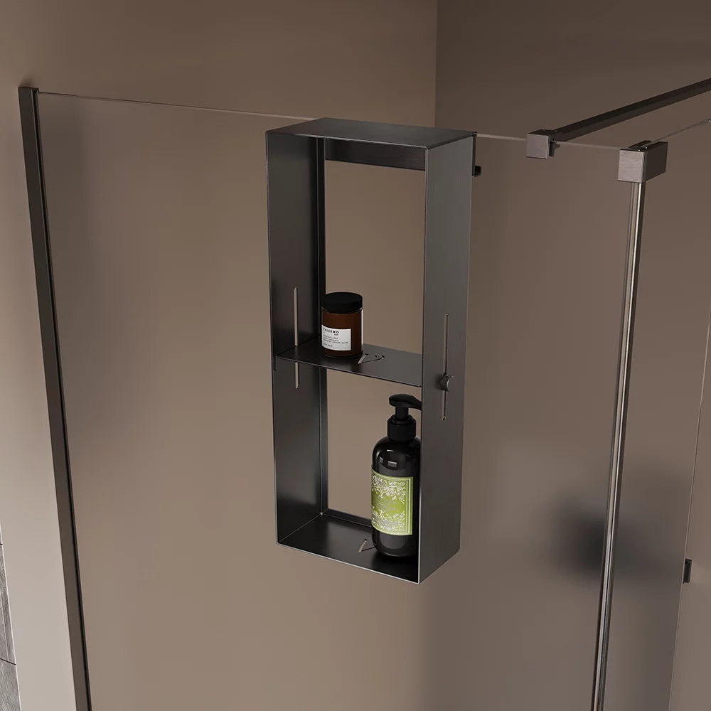 

Полка Veconi Grange GN-GR-C9 графит брашинг