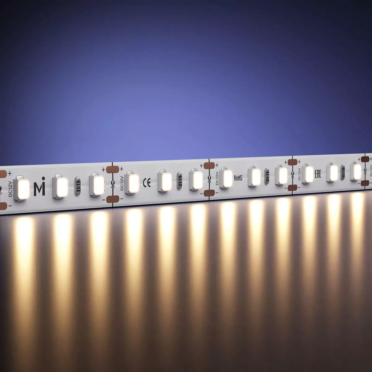 

Светодиодная лента Maytoni 9,6W/m 120LED/m 2835SMD теплый белый 5M 201031