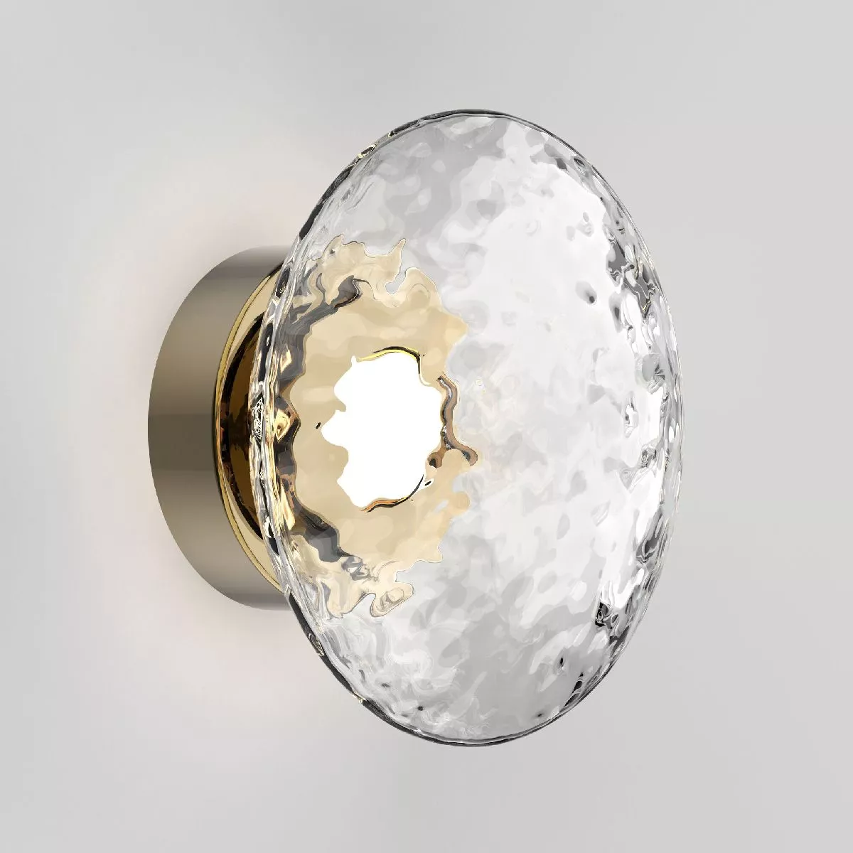 

Настенный светильник Eurosvet Ripple 50389/1 LED латунь a069025