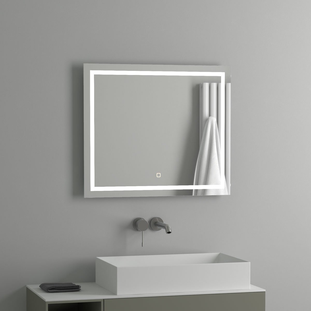 

Зеркало Evoform Ledline BY 2434 70х60