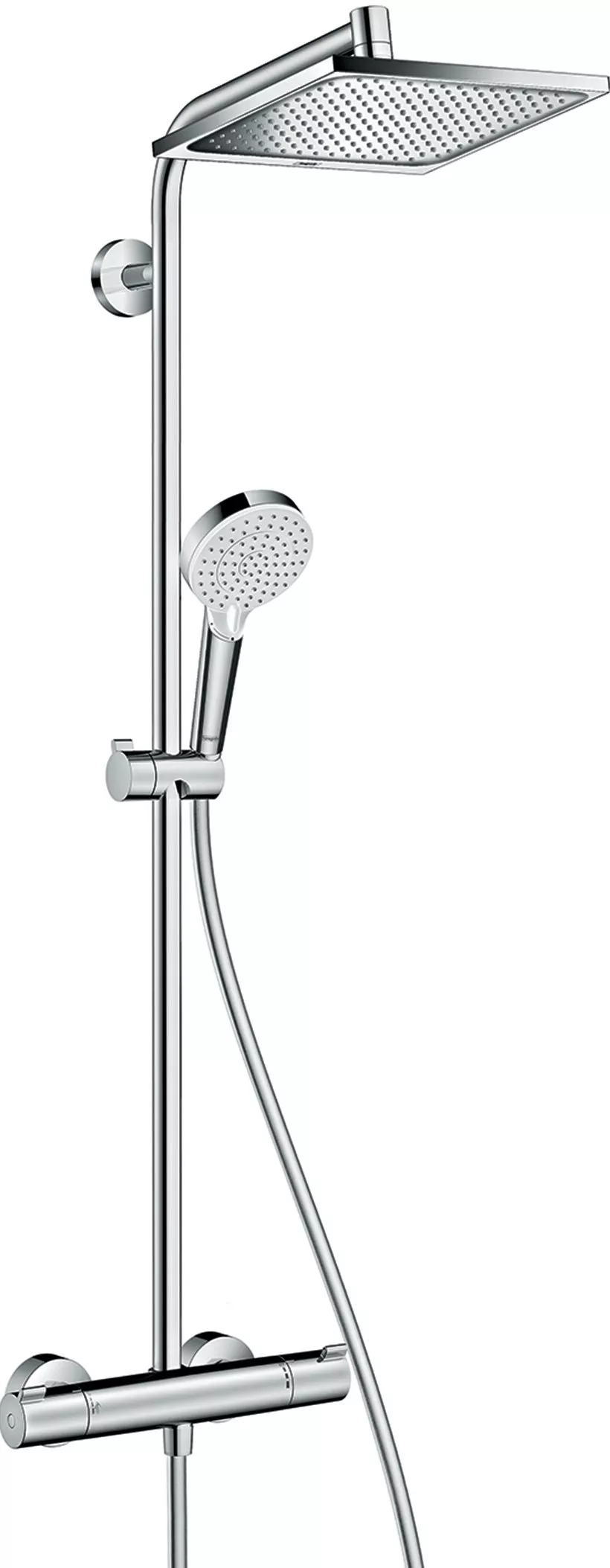 Душевые стойки Душевая стойка Hansgrohe Crometta Е 240 1jet Showerpipe 27271000