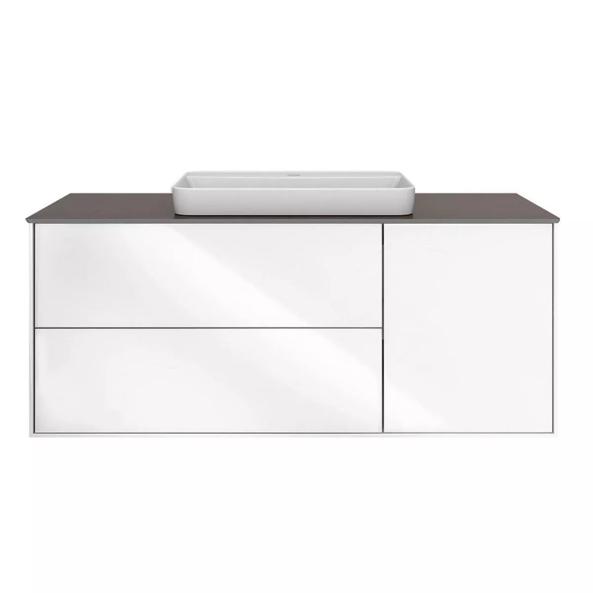 

Тумба под раковину Kerama Marazzi Plaza Modern 120 3 ящика белый