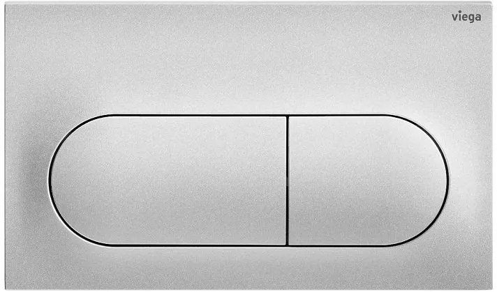 

773755 Prevista Панель смыва для унитазов Visign for Life 6, пластик, хром матовый, модель 8602.1