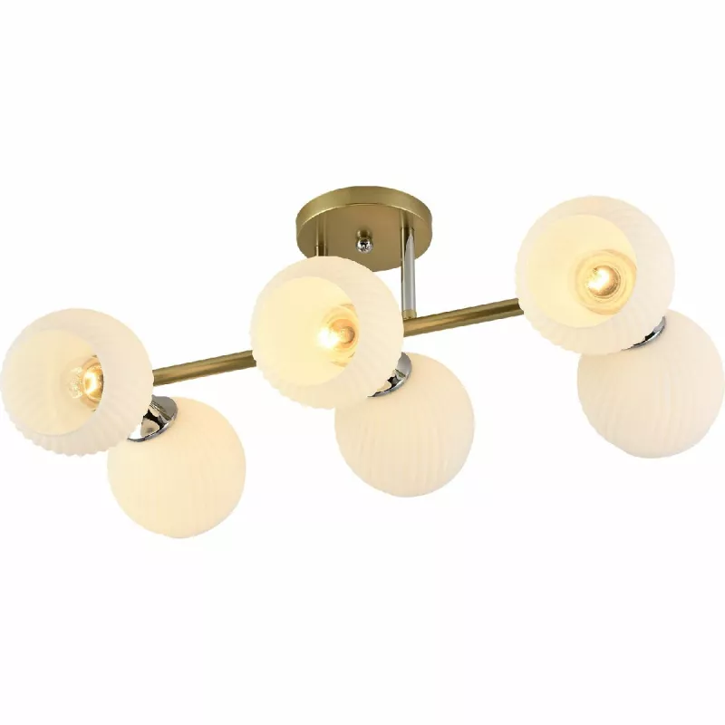 

Потолочная люстра Reluce 01375-0.3-06 GOLD+CR