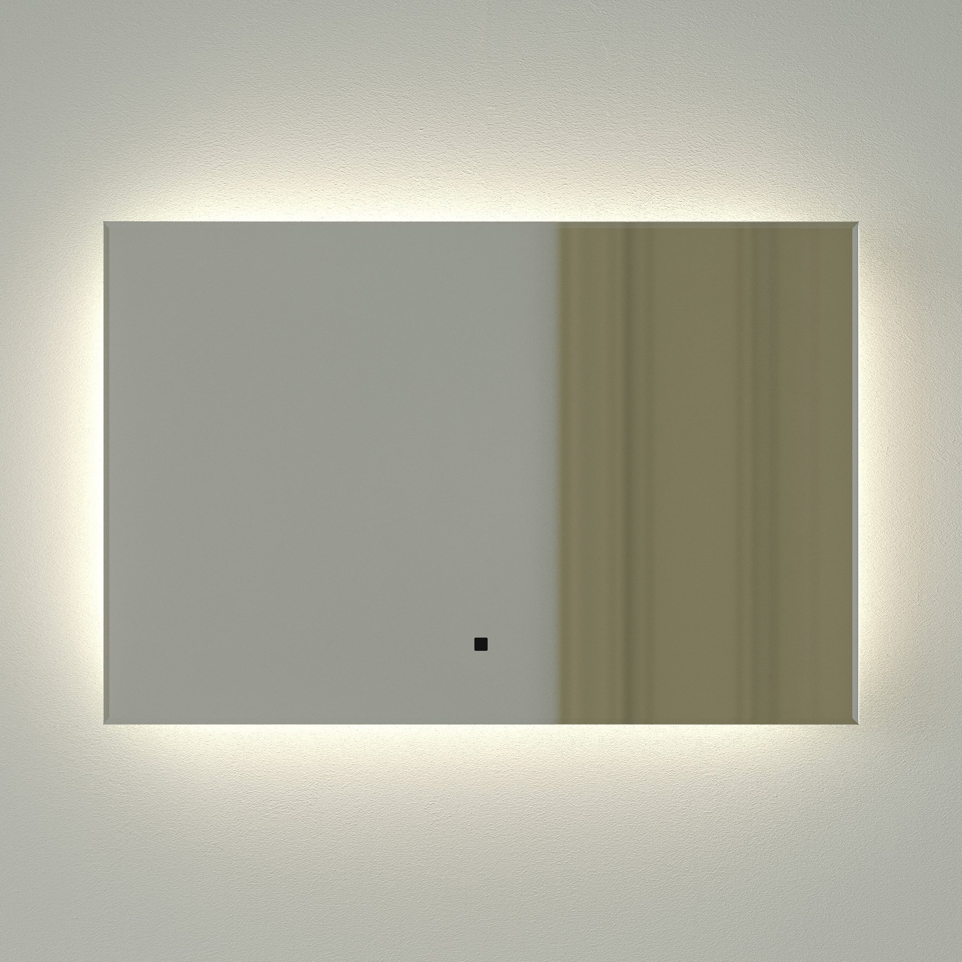 

Зеркало Defesto Glow DF 2502RH 60х40 с LED-подсветкой, 4 500 K, инфракрасный выключатель