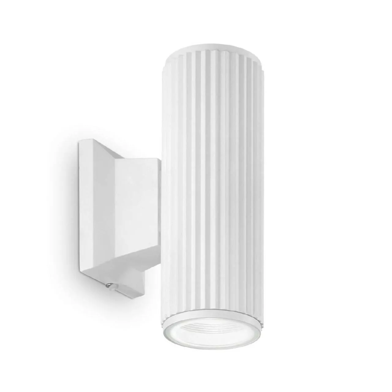 

Уличный настенный светильник Ideal Lux Base AP2 Bianco 129457