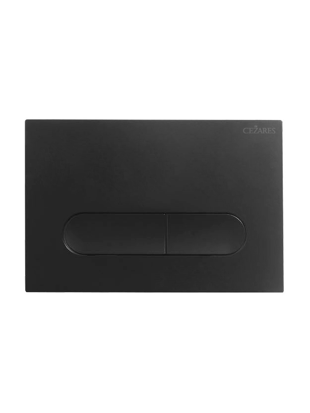 LINER-BTN-NOP Кнопка смыва CEZARES LINER, черный матовый