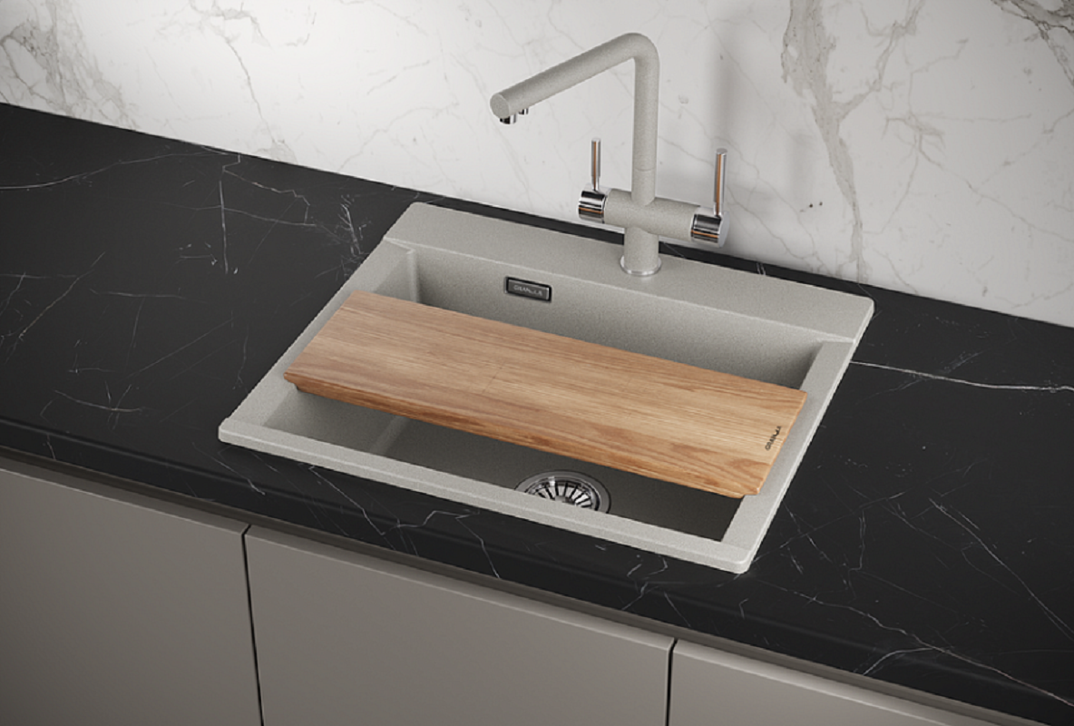 Мойка для кухни GRANULA Estetica 5804 (5804, БАЗАЛЬТ) базальт