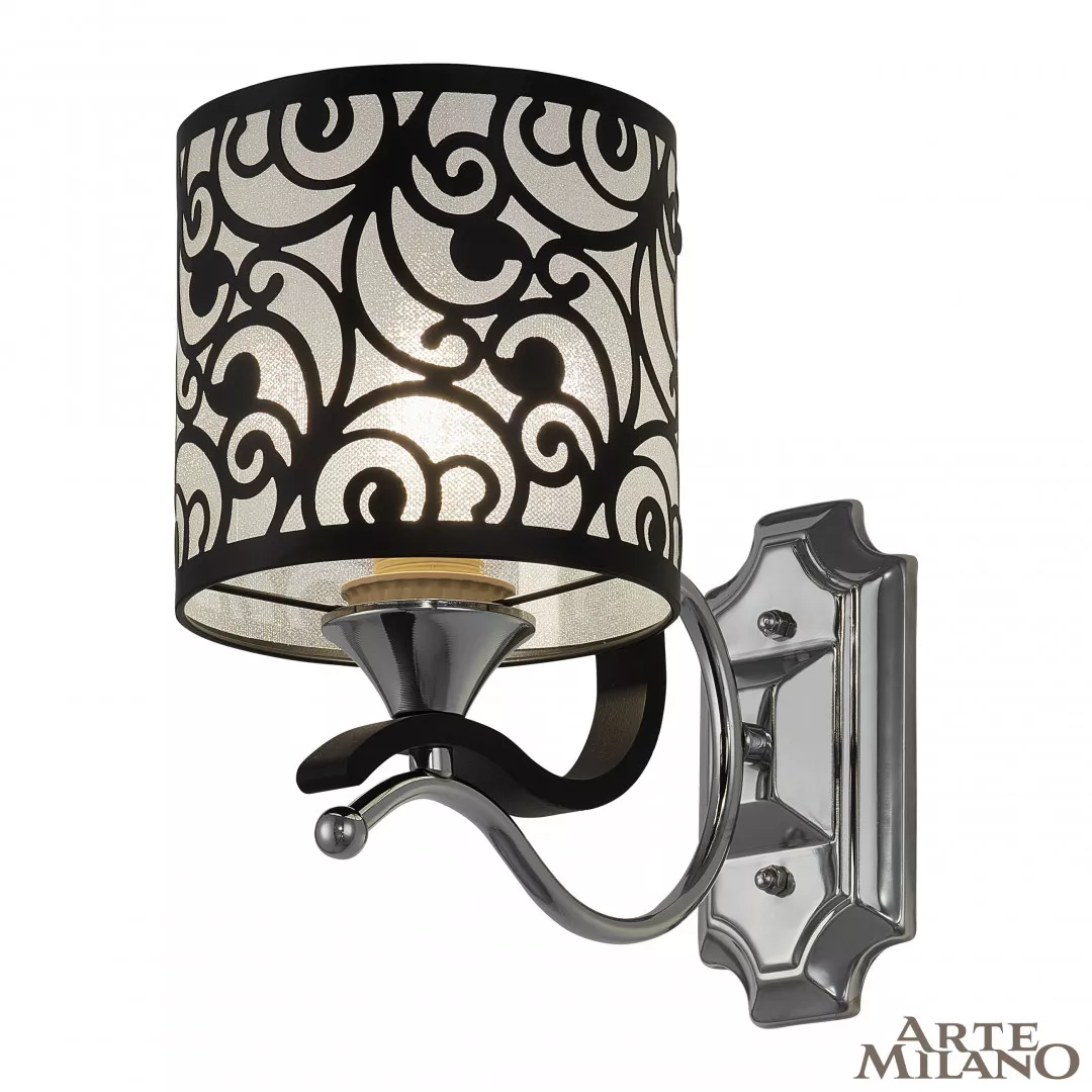

Бра Arte Milano Florentia-4957 304957/1W Bk/Ni