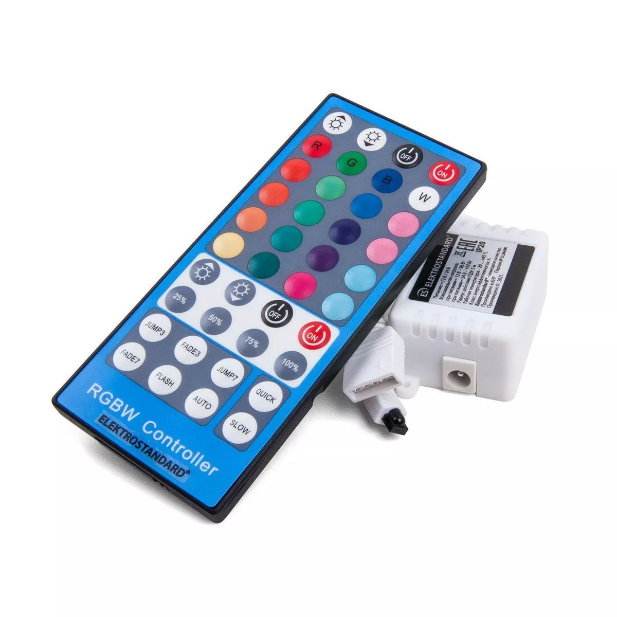 

Контроллер для светодиодных лент Elektrostandard 5050+5050 24V 60Led 10W IP20 RGBW, 5050 24V 60Led 14,4W IP20 RGBW LSC 021 a053706