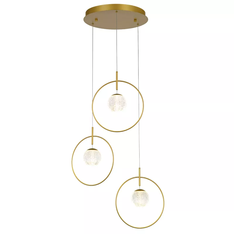 

Подвесной светильник Delight Collection MD21001043 MD21001043-3A gold