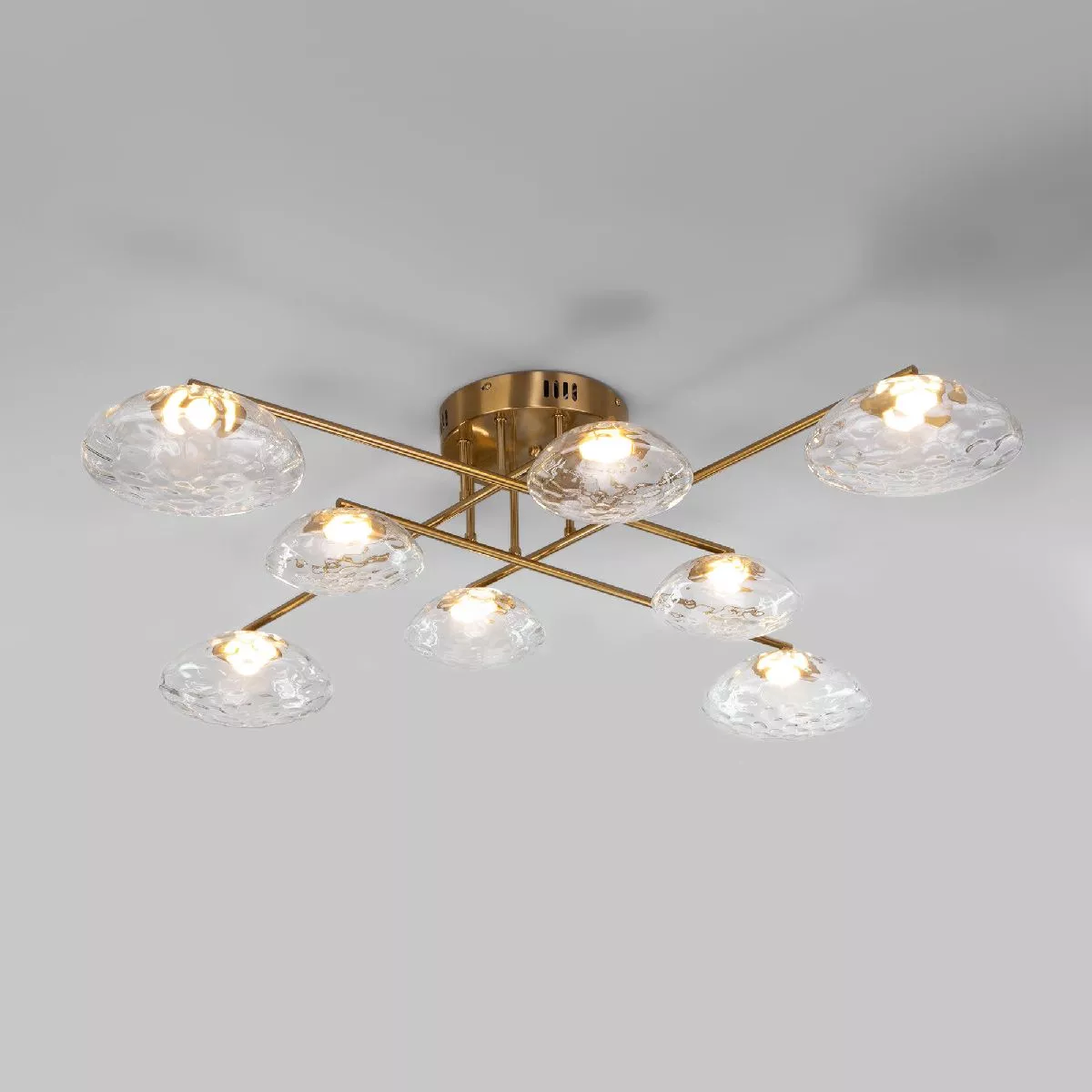 

Потолочная люстра Eurosvet Ripple 50389 LED латунь a069026