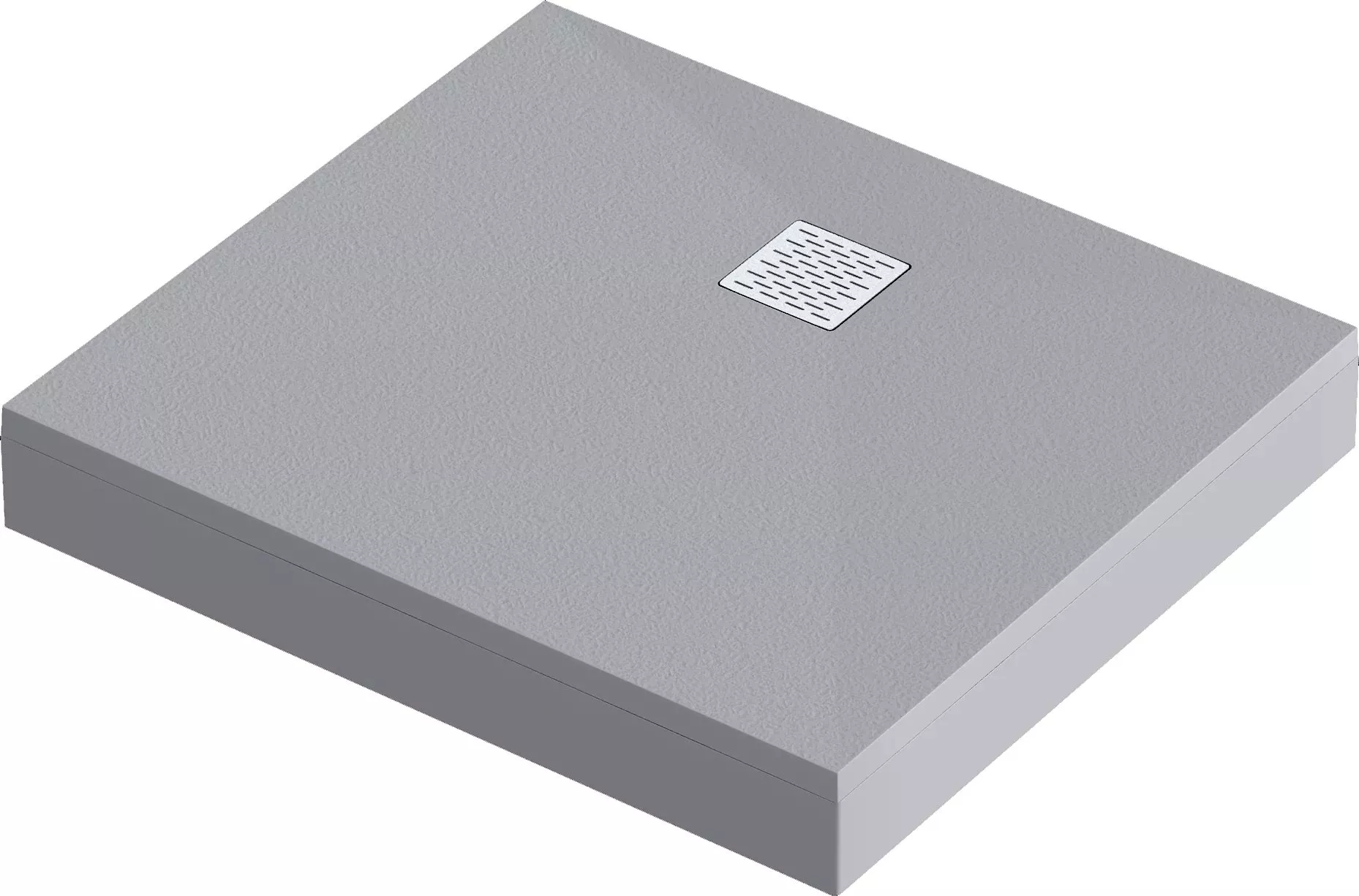 

Поддон для душа Good Door Essentia 80x100, с сифоном, графит