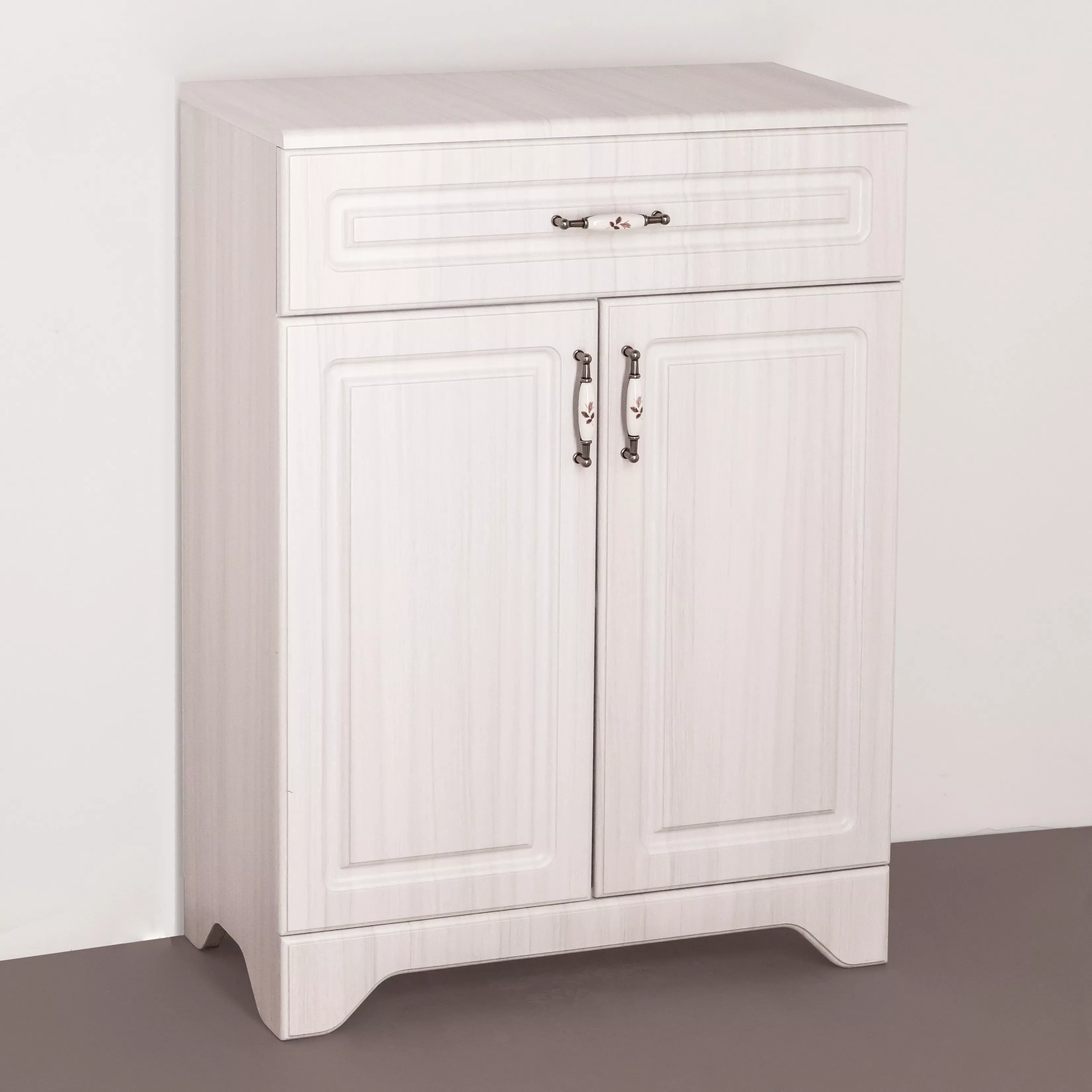 

Комод напольный Style Line Олеандр 60 бежевый, рельеф пастель