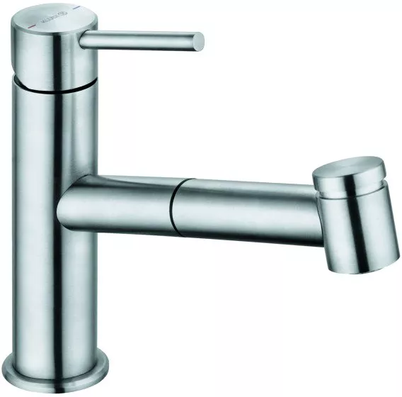 

Смеситель для кухонной мойки Kludi Steel 44851F860 сталь
