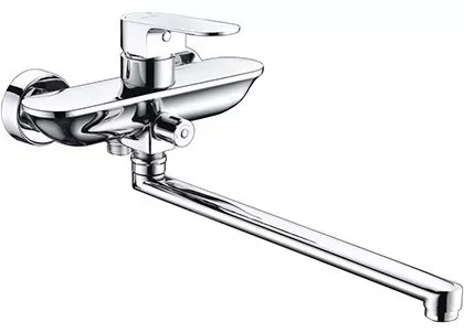 

Смеситель для ванны Wasserkraft Dinkel 5802L универсальный хром